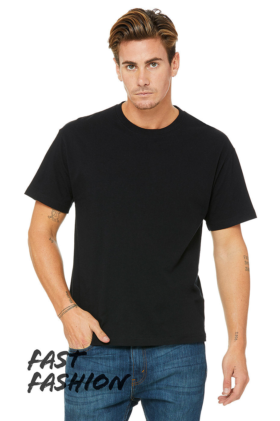 MEN'S HEAVYWEIGHT STREET TEE - Black