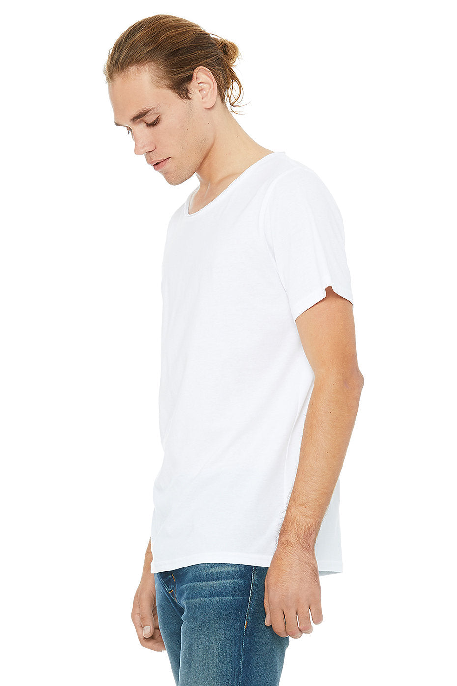 MEN'S JERSEY RAW NECK TEE